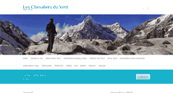 Desktop Screenshot of leschevaliersduvent.fr