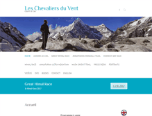 Tablet Screenshot of leschevaliersduvent.fr